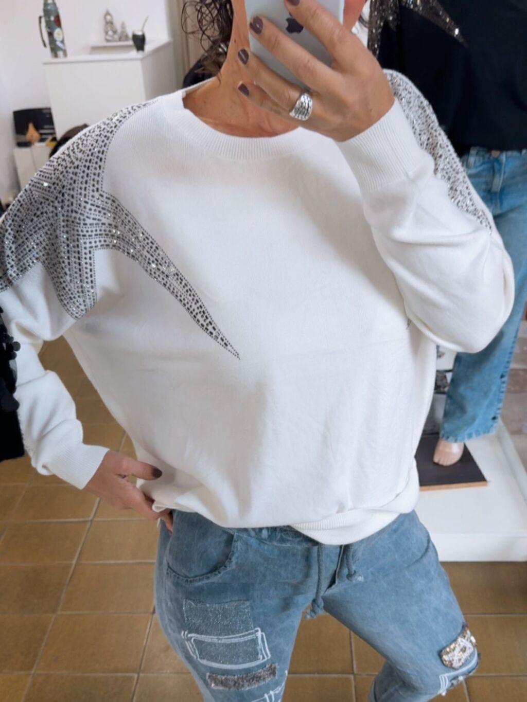 Sweater Negro Estrellas