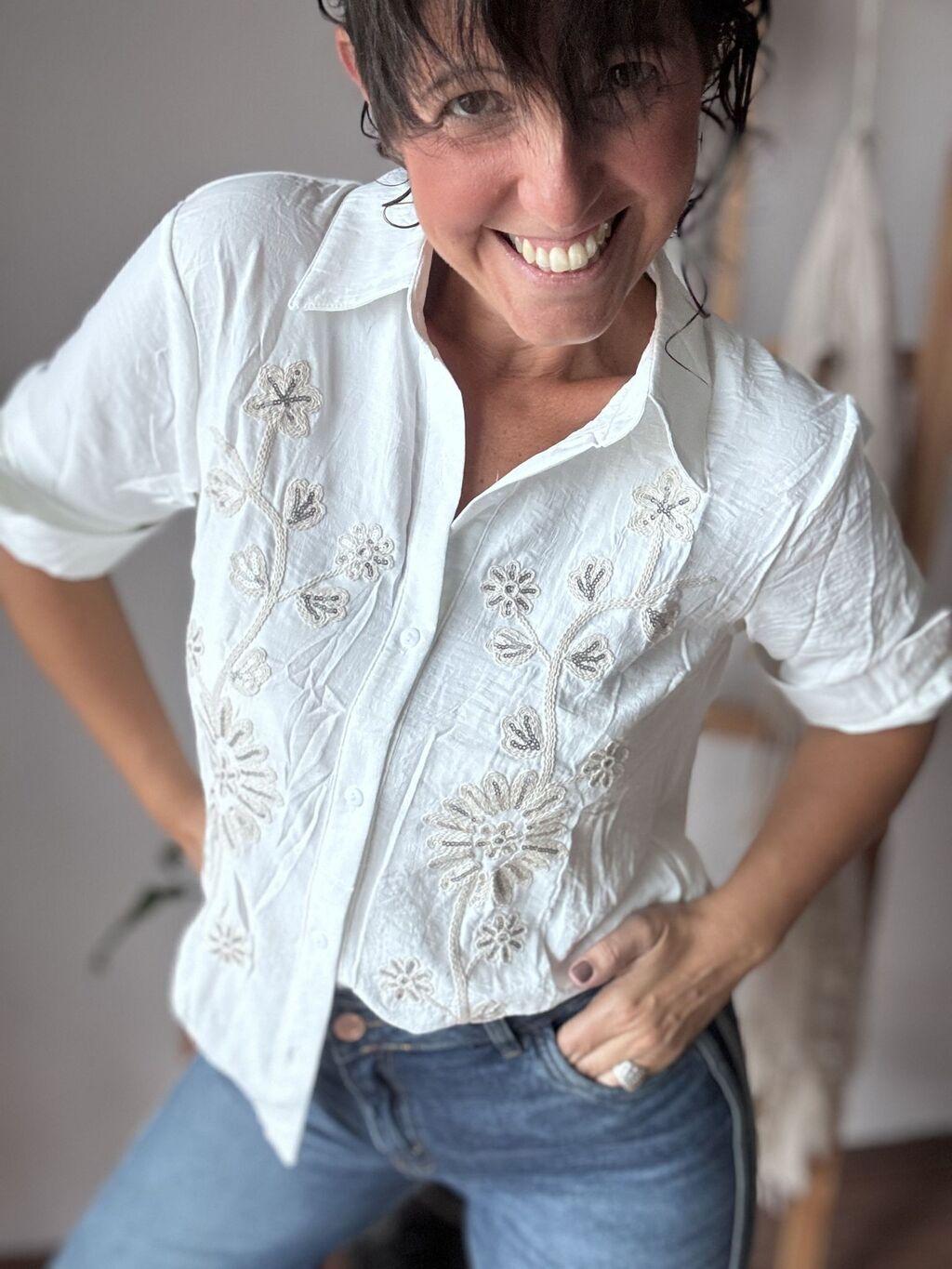 Camisa Bordado