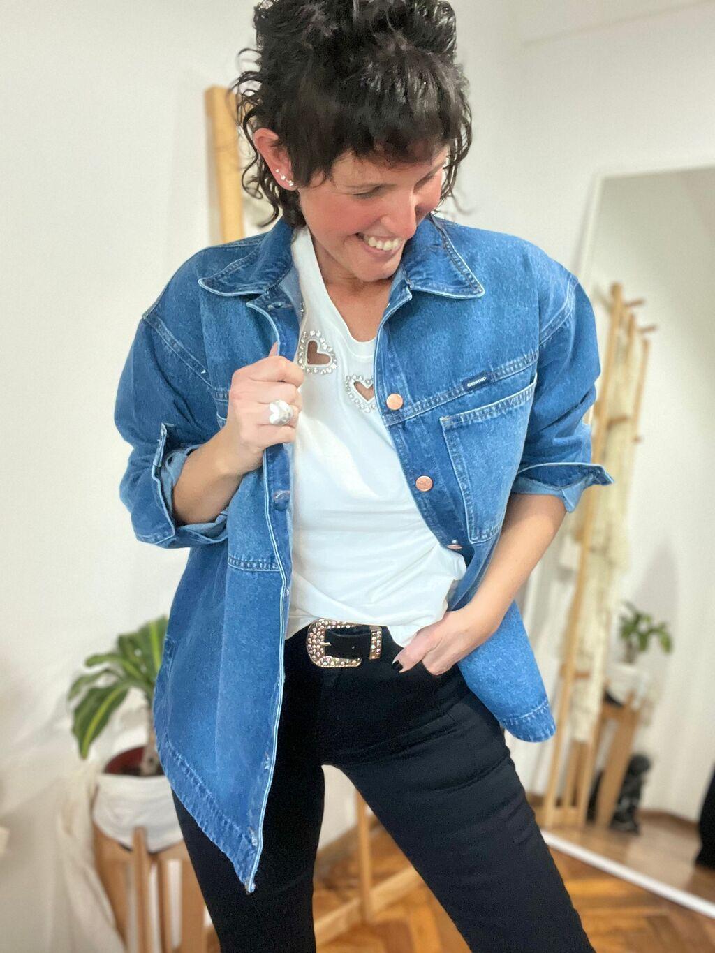 Maxi Camisa de Jean