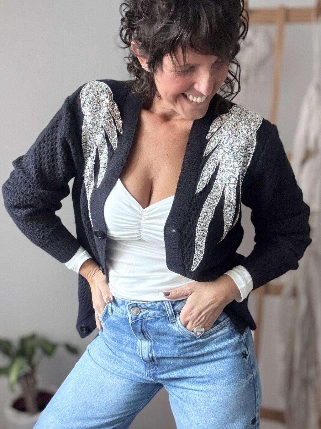Cardigan Brillo